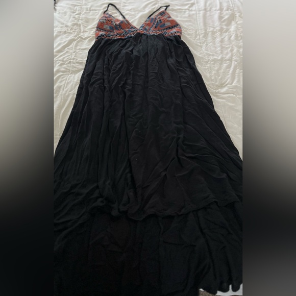 Elegant Black and Red Women's Swim Coverup - Picture 2 of 3